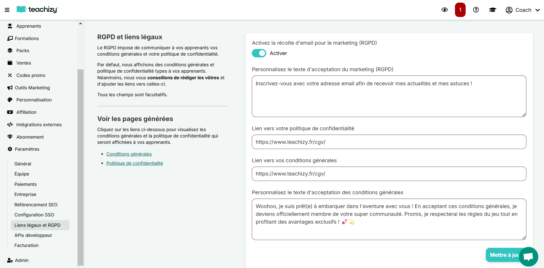 Conformité RGPD garantie